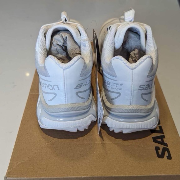 Brand New Salomon XT-6 White Size 4.5 - Picture 2 of 7